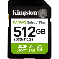 Kingston Canvas Select Plus SDXC 512GB - Pamäťové karty