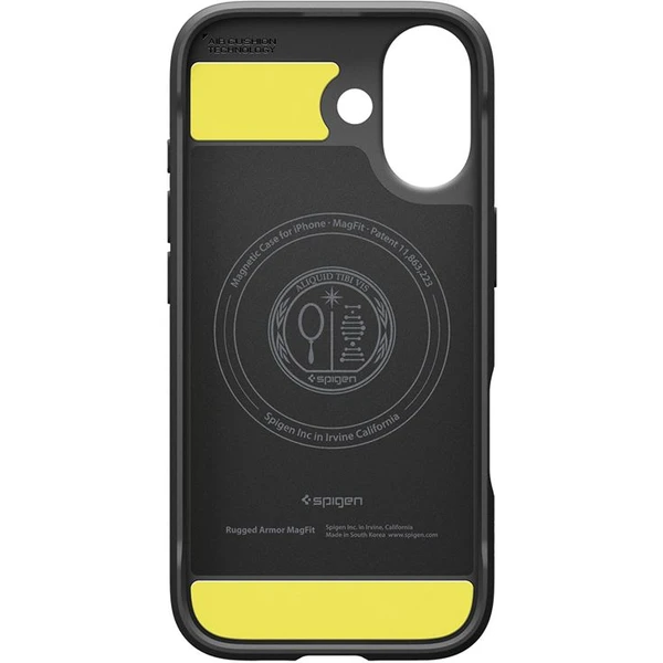 Spigen Rugged Armor MagSafe kryt iPhone 17 matte black - Puzdra - Obrázok 76a4ab40151b401ebc7a7fb174223443