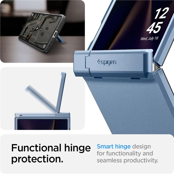 Spigen Tough Armor Pre MagSafe kryt Samsung Galaxy Z Flip7 svetlo modrý - Puzdra - Obrázok 76b7cfa581ca4b56a49c657eb73bff7f