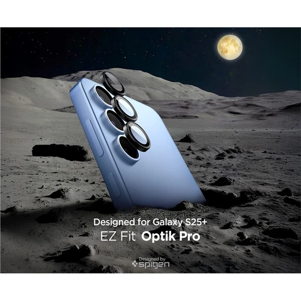 Spigen Glass TR EZ Fit Optik Pre HD sklá na fotoaparát Samsung Galaxy S25+ čierna (2 ks) - Ochranné fólie a sklo - Obrázok 76b987faf981407a819c23ba3a8f6426