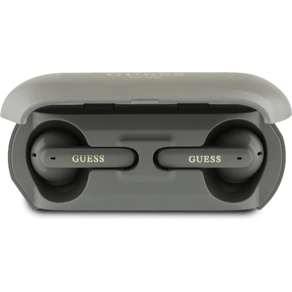 Guess Elongated Metallic ENC TWS bezdrôtové slúchadlá béžové - Slúchadlá - Obrázok 77076a6a10a9479f820c488b953d0447