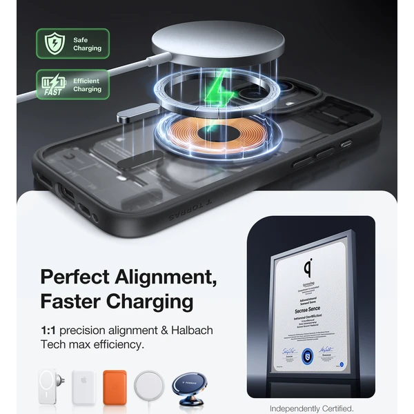 Torras Guardian MagSafe kryt iPhone 17 čierny - Puzdra - Obrázok 770f8d78952f4c47929622e3a2ea6ea6