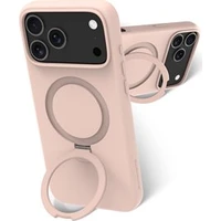 dbramante1928 Roskilde KickStand ICON MagSafe kryt iPhone 18 Pro Max/17 Pro Max ružový piesok - Puzdra