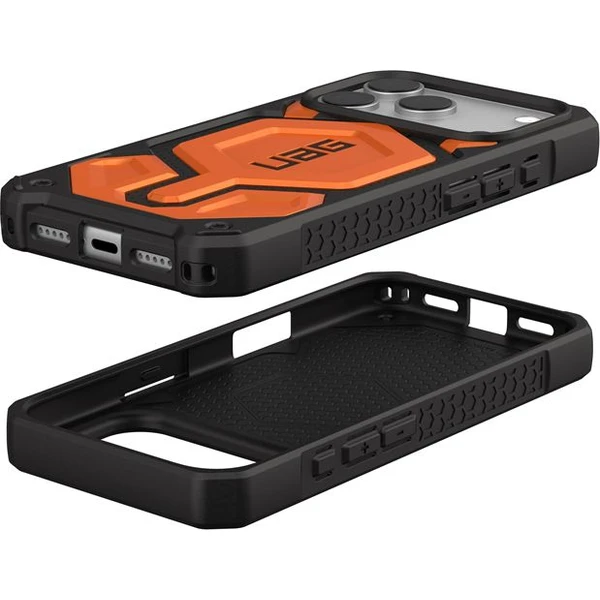 UAG Monarch Pro MagSafe Kevlar kryt iPhone 17 Pro Max oranžový - Puzdra - Obrázok 773e0577800b42028e45947a37085398