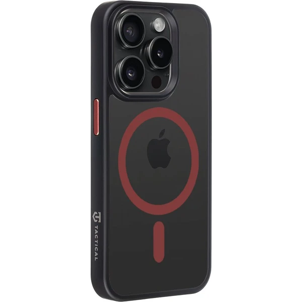 Tactical MagForce Hyperstealth 2.0 kryt iPhone 15 Pre Black/Red - Puzdra - Hlavný obrázok