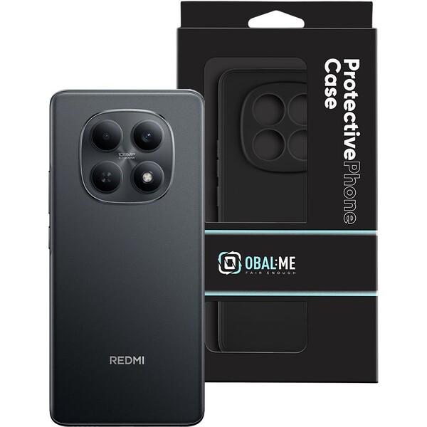 OBAL:ME Matný TPU kryt Xiaomi Redmi Note 15 4G/5G/Poco M8 5G čierny - Puzdra - Obrázok 7761f7e0609a441c983b0f8c64cd4aca