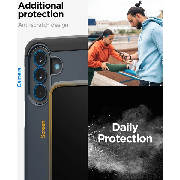 Spigen Tough Armor kryt Samsung Galaxy A57 5G metal slate - Puzdra - Obrázok 77622aab046c46b192fbaeac629ec877