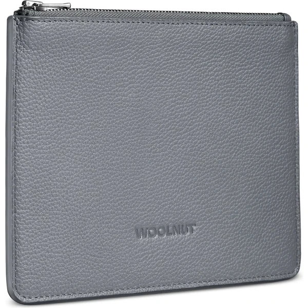 Woolnut Leather Pouch (Flat) kožené púzdro šedé - Organizéry - Obrázok 7768000701