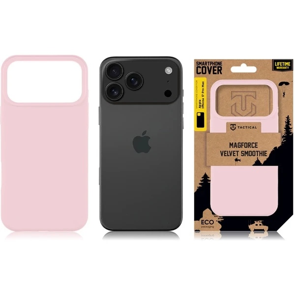Tactical MagForce Velvet Smoothie kryt Apple iPhone 17 Pro Max Pink Panther - Puzdra - Obrázok 77881983eaf8421385982f2ea5c4e61e