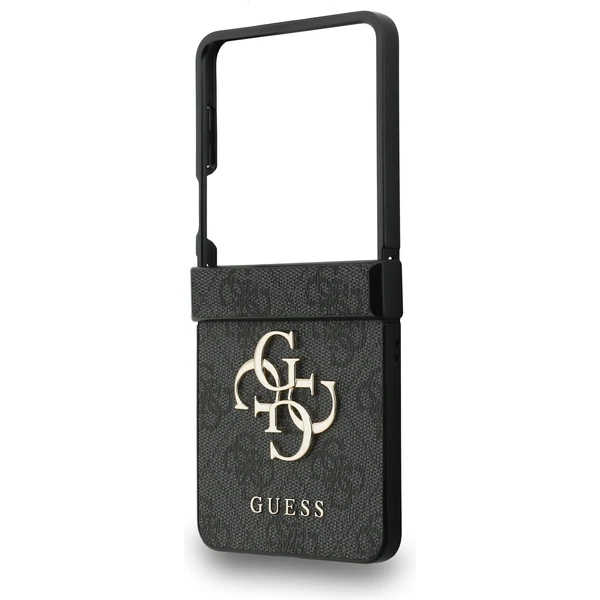 Guess PU 4G Metal Logo kryt Samsung Galaxy Z Flip 7 sivý - Puzdra - Obrázok 7795343873b449c391f6e2b7adc80400