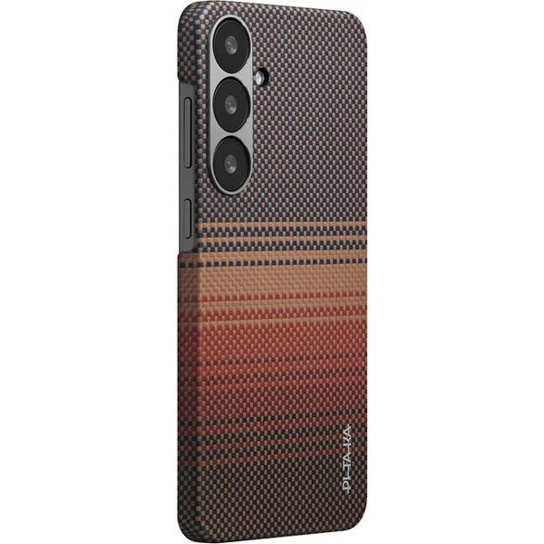 Pitaka Tactile Woven Case kryt Samsung Galaxy S25 Sunset - Puzdra - Hlavný obrázok