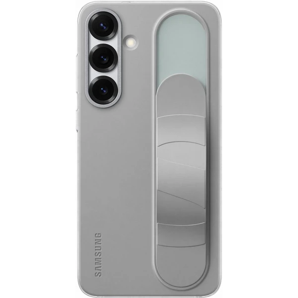 Samsung Standing Grip Case kryt s pútkom Galaxy S25+ sivý - Puzdra - Obrázok 77CC000J01