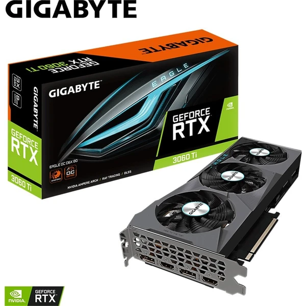 GIGABYTE NVIDIA GeForce RTX 3060 Ti EAGLE OC, 8GB GDDR6X (Ďalšia) - Grafické karty - Obrázok 77E5000601
