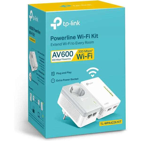 TP-Link TL-WPA4226KIT powerline + WiFi sada - Powerline - Obrázok 77NFF00101