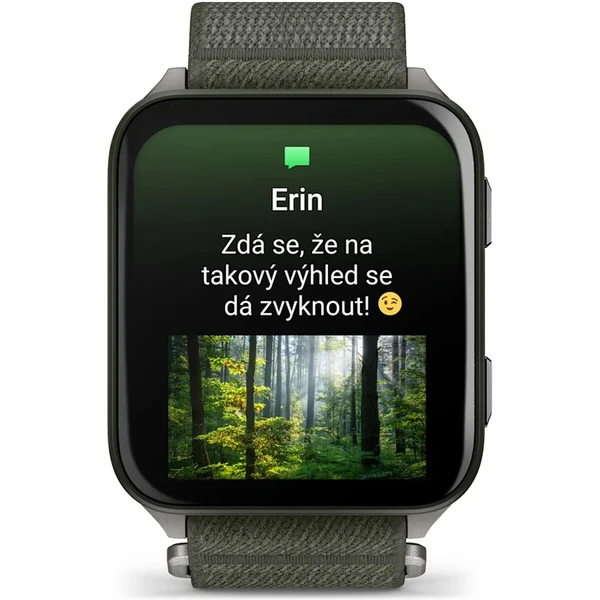 Garmin Venu X1 múdre hodinky s remienkom ComfortFit zelené - Inteligentné hodinky - Obrázok 77UF000P01