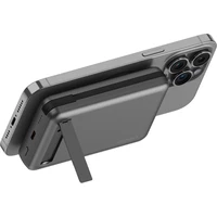 ENERGEA MAGPAC PRE PLUS, 10000 MAH MAGSAFE COMPATIBLE QI2 POWER BANK WITH BUILT-IN CABLE AND STAND - - Powerbanky