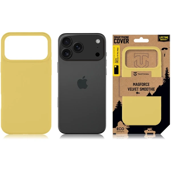 Tactical MagForce Velvet Smoothie kryt Apple iPhone 17 Pro Max Banana - Puzdra - Obrázok 77ae4c9fbee944adbfcf57d581dec2e4