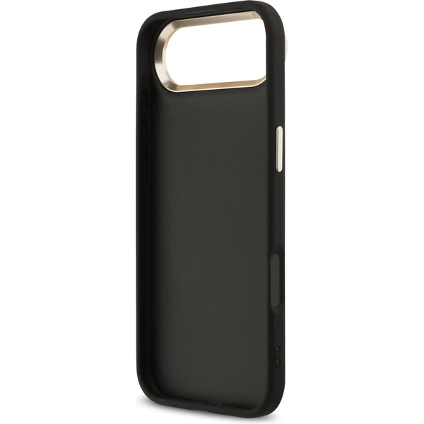 Guess PU Leather 4G Metal Logo Gold Frame MagSafe kryt iPhone Air čierny - Puzdra - Obrázok 77cda26b92be4471ae49540e564c59c9