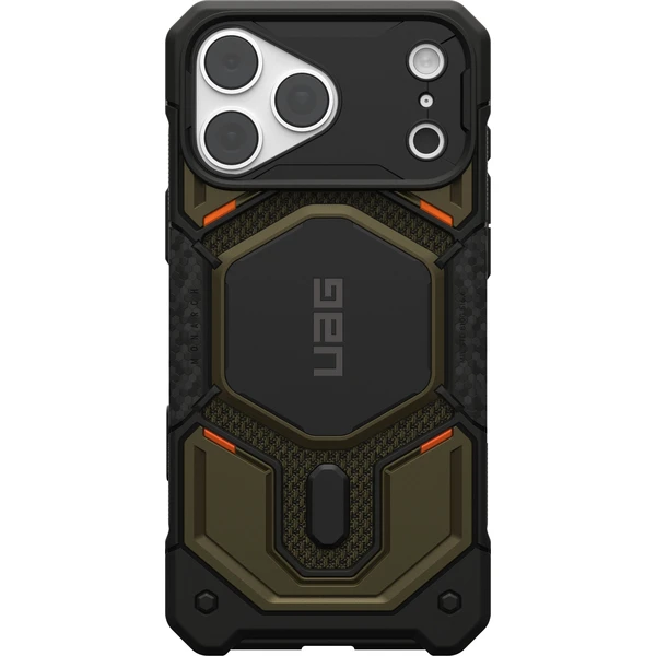 UAG Monarch Pro MagSafe, kevlarový prvek green - iPhone 2026 Pro Max/17 Pro Max - Puzdra - Obrázok 77dfa31dd8c34447b3382ca8aa550f68