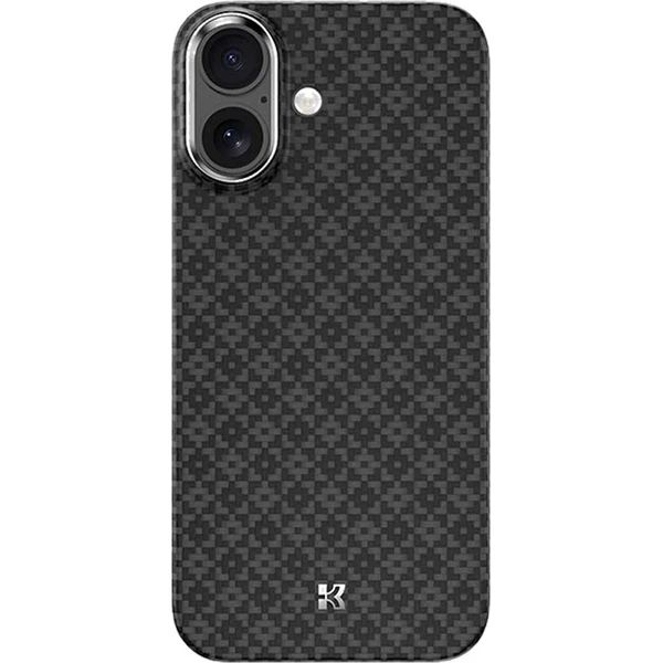 Benks ArmorGrid ArmorAir Kevlar MagSafe kryt iPhone 17 Obsidian Black - Puzdra - Hlavný obrázok