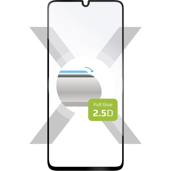 E-shop FIXED 2,5D Full-Cover tvrdené sklo 0,33mm Samsung Galaxy A41 čierne