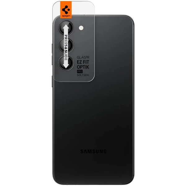 Spigen Glass EZ Fit Optik Pro 2 Pack sada skiel Samsung Galaxy S23/S23+/S24 - Ochranné fólie a sklo - Obrázok 7821000J01