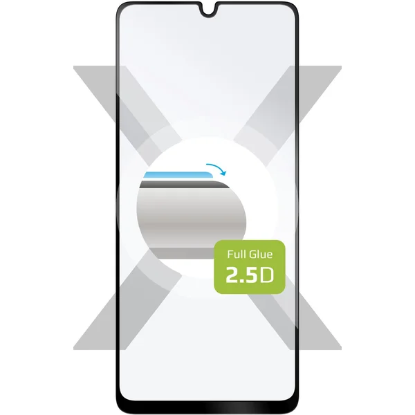 FIXED 2,5D Full-Cover tvrdené  - Ochranné fólie a sklo - Hlavný obrázok
