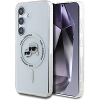 Karl Lagerfeld IML K&CH Heads MagSafe kryt Samsung Galaxy S25+ číry - Puzdra