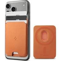 Spigen Valentinus MagSafe Wallet 3 Card peňaženka metallic orange - Peňaženky