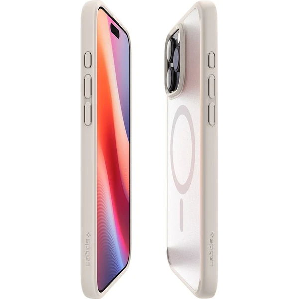 Spigen Ultra Hybrid MagSafe kryt iPhone 16 Pro Max frost natural titanium - Puzdra - Obrázok 7872fefce5e14550b66cbcc40d0e52c1
