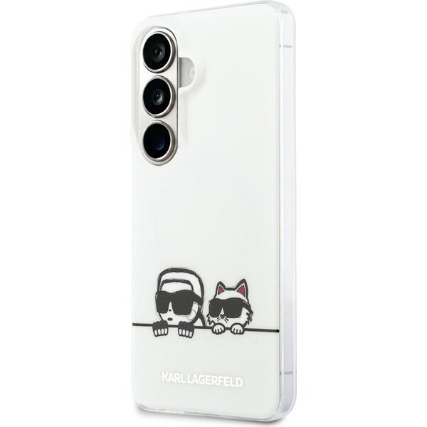 E-shop Karl Lagerfeld IML K&CH Peekaboo Logo Magnetický kryt Samsung Galaxy S26 biely