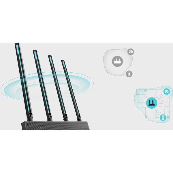 TP-Link Archer C80 Wi-Fi 5 smerovač čierny - Wi-Fi routery - Obrázok 78KN600301