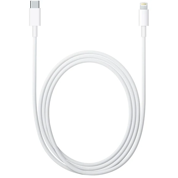 Apple USB-C/Lightning napájací kábel 2 m biely - Káble a redukcie - Hlavný obrázok