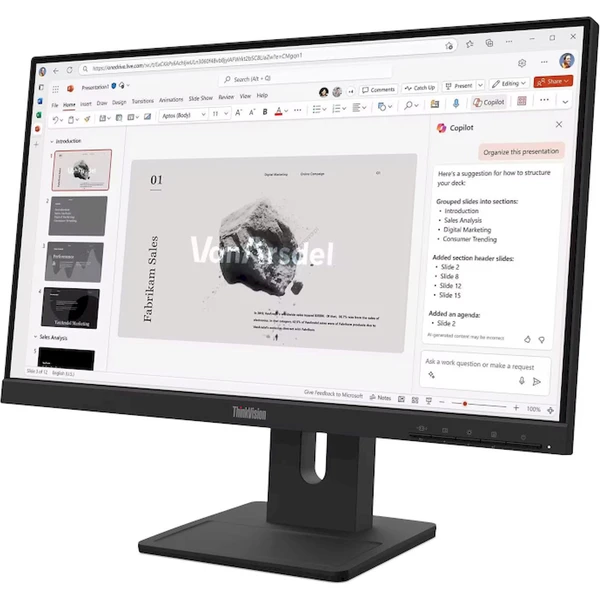 Lenovo ThinkVision E22-40 monitor 21,5" - Monitory - Obrázok 78OI000K01