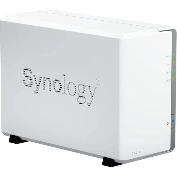 Synology DiskStation DS223j, 2-bay NAS, CPU QC Realtek RTD1619B, RAM 1GB, 2x USB 3.2, 1x GLAN - Servery NAS - Obrázok 78U7000J01