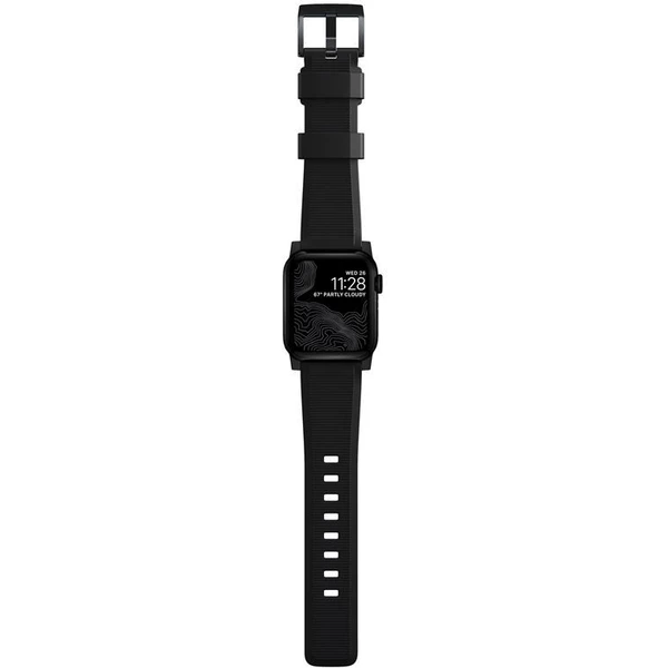 Nomad Rugged Strap remienok Apple Watch 49/46/45/44/42mm čierny - Remienky - Obrázok 78XZ200301