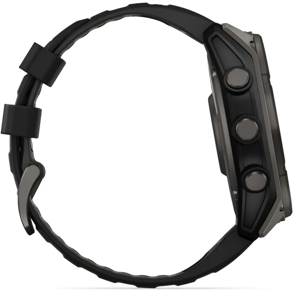 Garmin Fenix 8 Solar 51 mm titán čierne - Inteligentné hodinky - Obrázok 78YE000O01