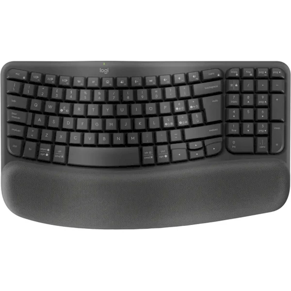Logitech Wave Keys Wireless Ergonomická klávesnica (US INTL) - Klávesnice - Hlavný obrázok