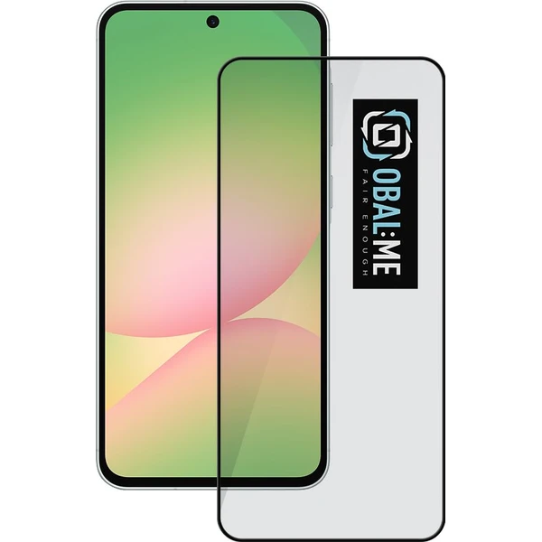 OBAL:ME 5D tvrdené sklo Samsung Galaxy A37 5G/A57 5G čierne - Ochranné fólie a sklo - Hlavný obrázok