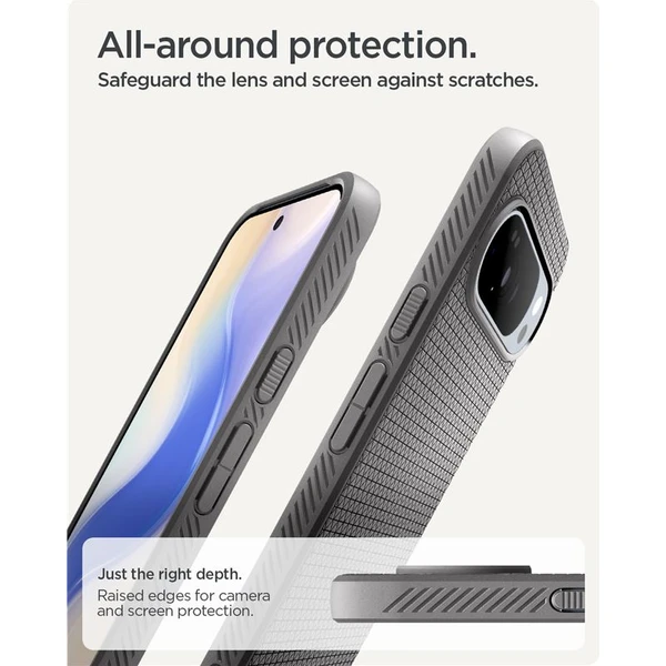 Spigen Liquid Air MagSafe kryt Google Pixel 10 Pro XL sivý - Puzdra - Obrázok 78b040ec36244eb08c20085e57350d6c