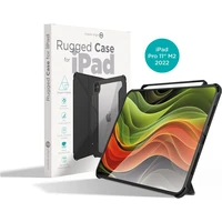Mobile Origin Rugged Case púzdro iPad Pro 11" M2 (2022) čierne - Puzdra