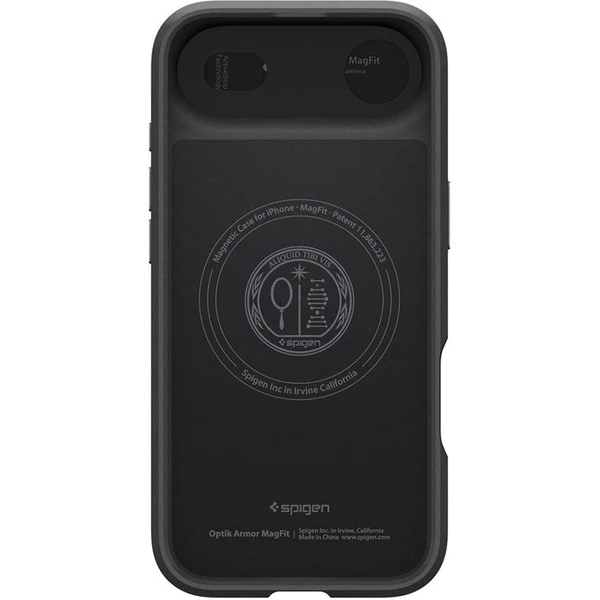 Spigen Optik Armor MagSafe kryt iPhone Air black - Puzdra - Obrázok 78d178c2a22044c19f64f940a03d0932