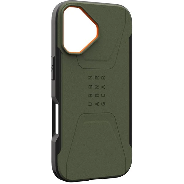 UAG Civilian Magsafe kryt iPhone 17 zelený/oranžový - Puzdra - Obrázok 78e0a7cc37674f3f804b47e6f55b3a65