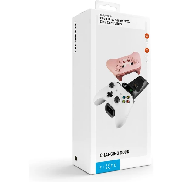 FIXED nabíjacie stanice pre ovládače k ??Xbox Series S, X a One, biela - Nabíjačky - Obrázok 78e94115d20e4a6f9c497f9d438fd884