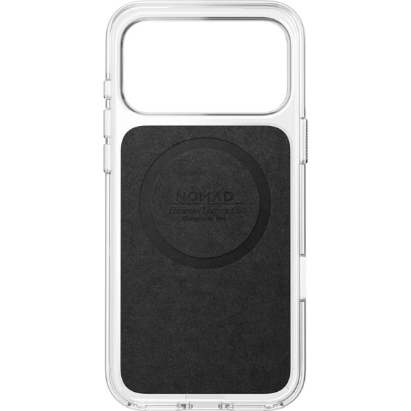 Nomad Clear Leather (Horween) MagSafe kryt iPhone 18 Pro Max Saddle - Puzdra - Obrázok 78ee8a8956ce49c8978d47c75648689d