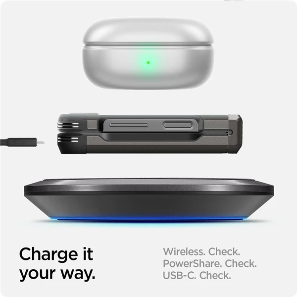 Spigen Tough Armor Pre kryt Samsung Galaxy Z Flip6 gunmetal - Puzdra - Obrázok 78fcadcb0a324e40aa041228fbcc47d2