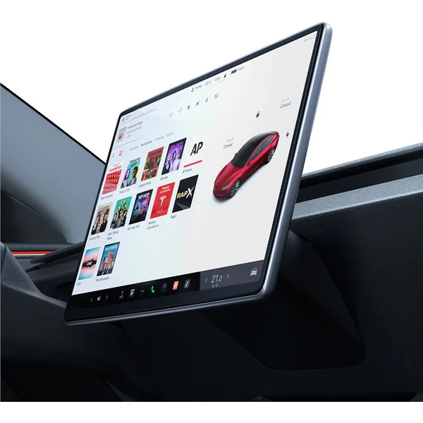 Spigen EZ Fit Anti Glare Screen Protector tvrdené sklo Tesla Model 3 Highland 2024 - Ochranné fólie a sklo - Obrázok 792e44fe689e49af98e203301fbd9a36