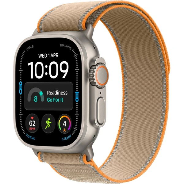 Apple Watch Ultra 4 49mm Přírodní titan s pískovým Trailovým tahem M/L - Inteligentné hodinky - Hlavný obrázok