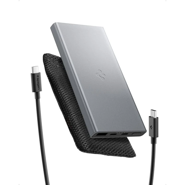 Spigen Essential powerbanka 10000mAh (22.5W) sivá (EA2210) - Powerbanky - Hlavný obrázok