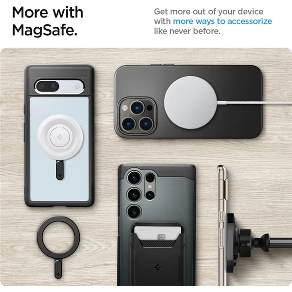 Spigen OneTap Ring Magnetic Plate nalepovací MagSafe krúžok čierny  - Vychytávky - Obrázok 7945b0067672436fa35fc5700f633ac6